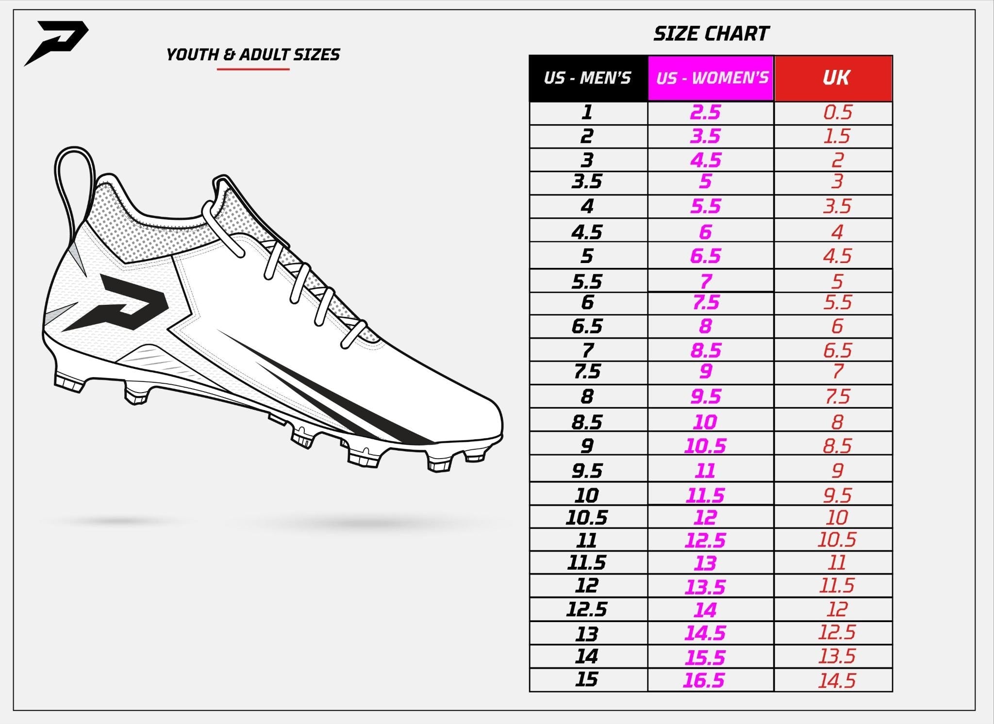 Scooby-Doo Youth Football Cleats - Velocity 3.0 by Phenom Elite