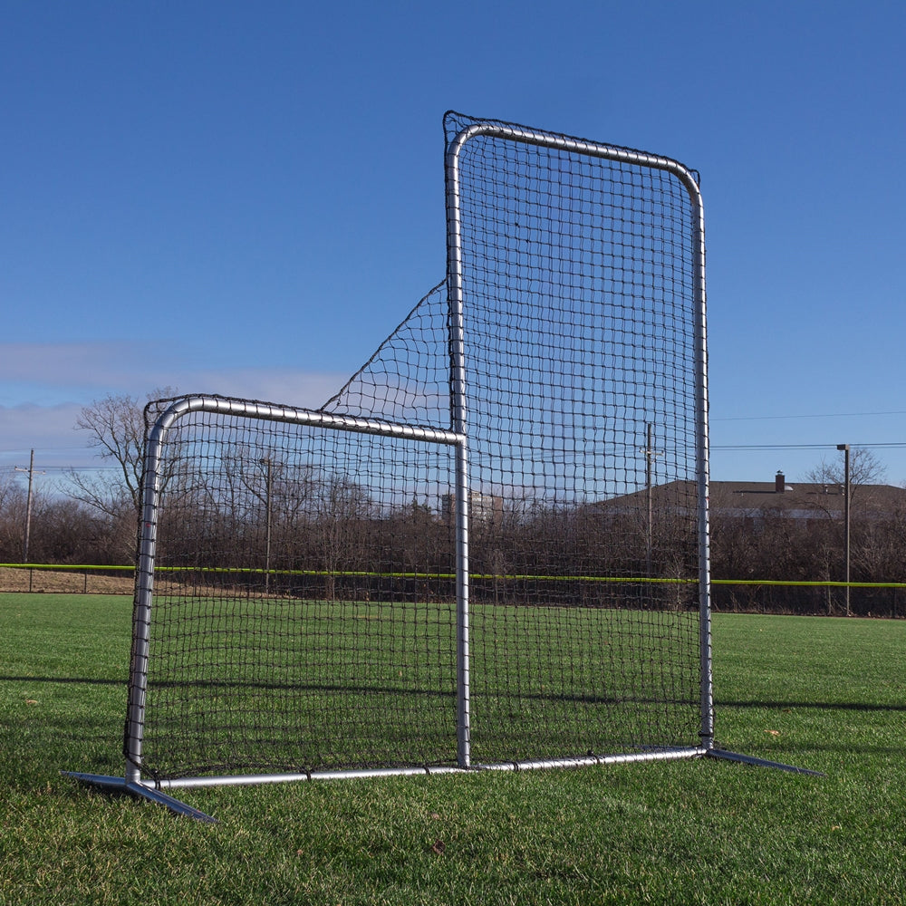 PITCHER'S SAFETY L-SCREEN 7'X7' WITH 40" DROP